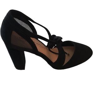 Christian Siriano Mesh Tie Heels